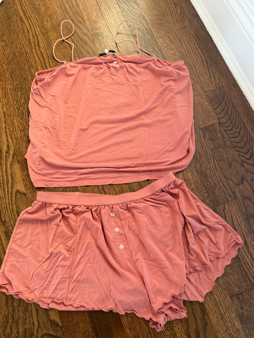 Weworewhat pajamas set pink size large